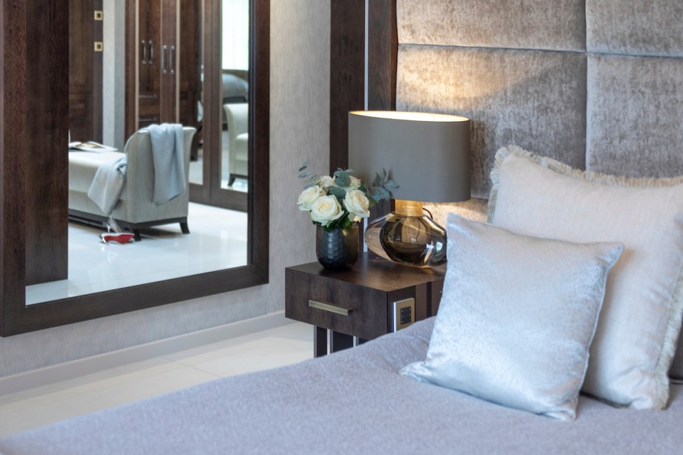 Heligan Contemporary New Build | Master Bedroom | Interior Designers