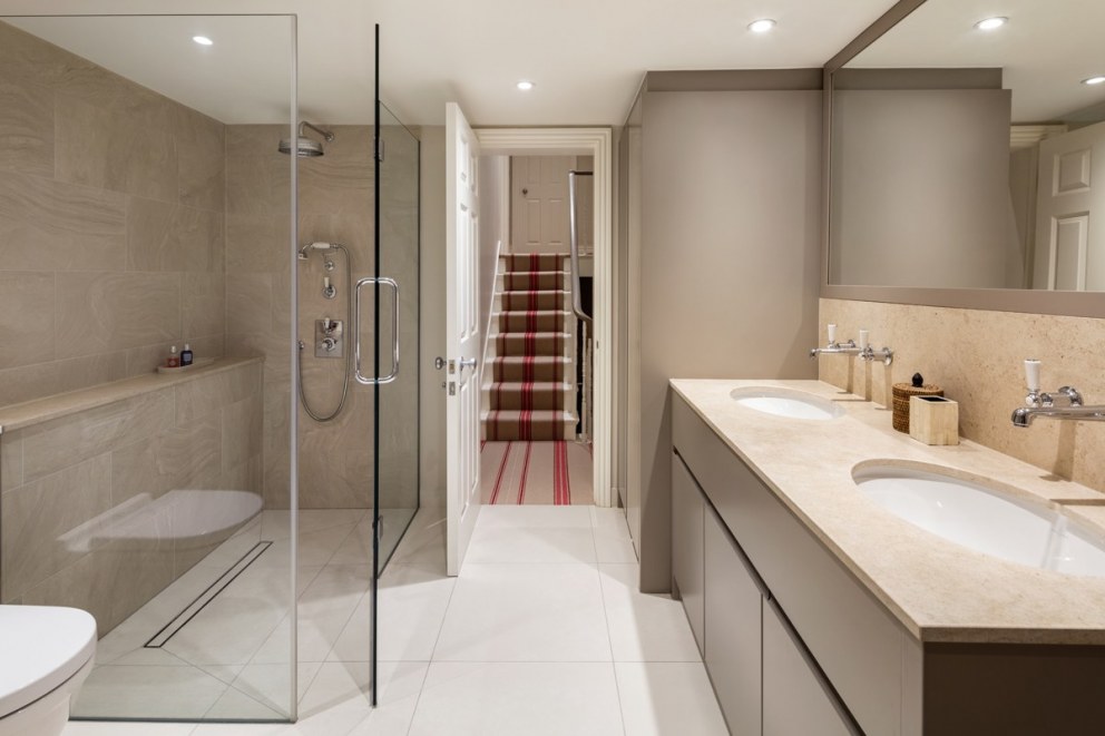Redesdale Street  | Family Bathroom Shower  | Interior Designers