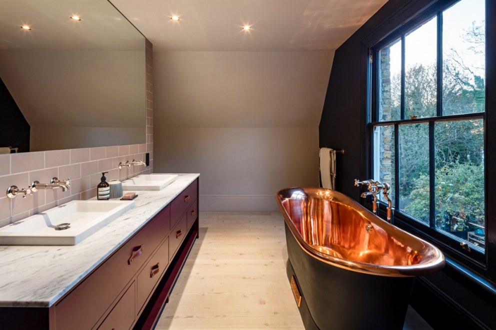 Large Home in South East London | Copper Tub Anyone? | Interior Designers