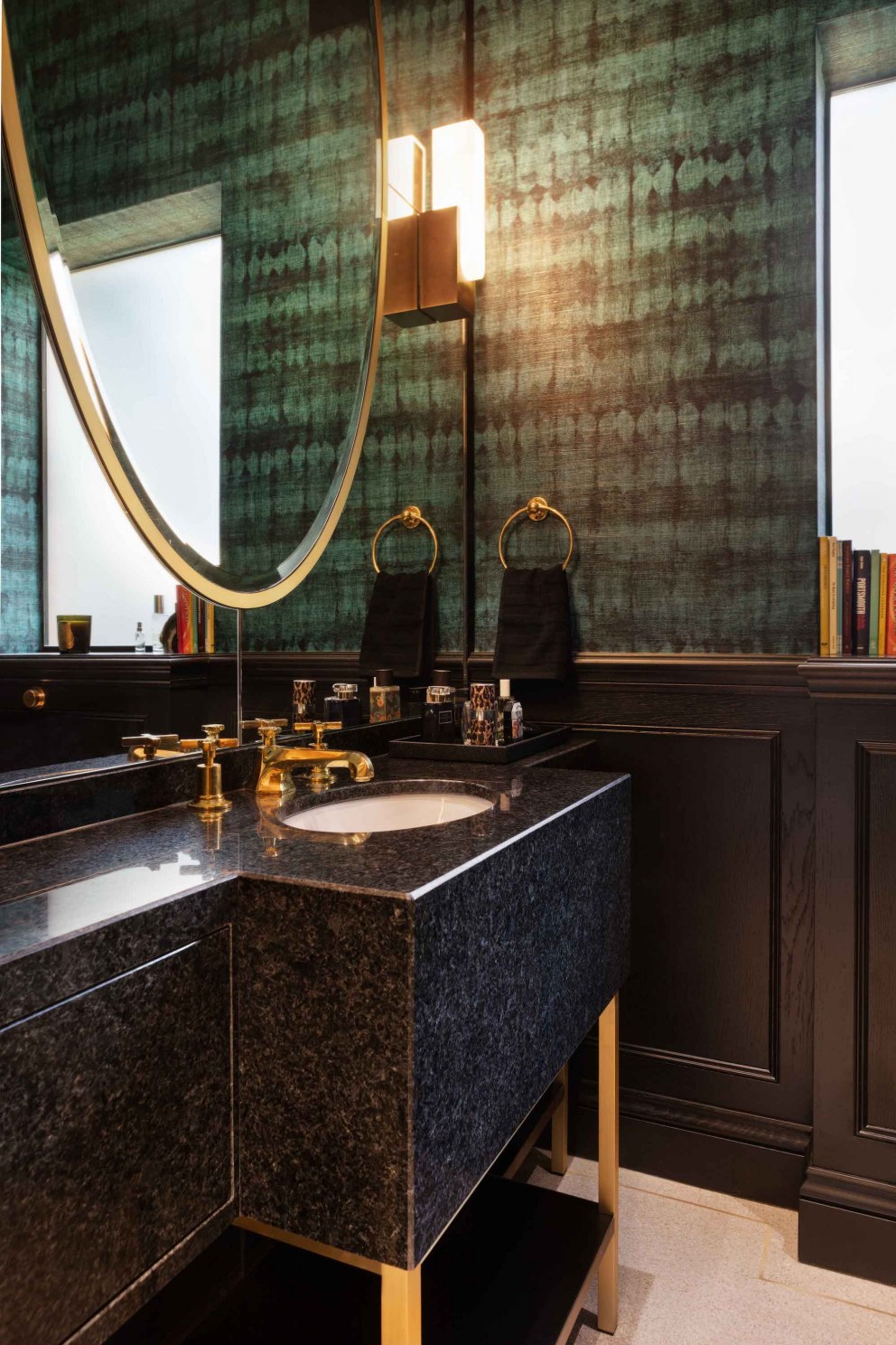 Powder Room / London Family Home - InteriorDesigners.net