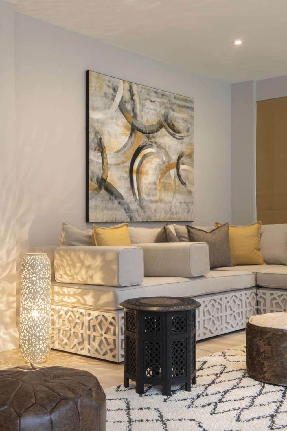 Kensington luxury family home | Arabic Sun room | Interior Designers