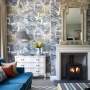 Scottish Holiday Cottages | Blue Sitting Room | Interior Designers