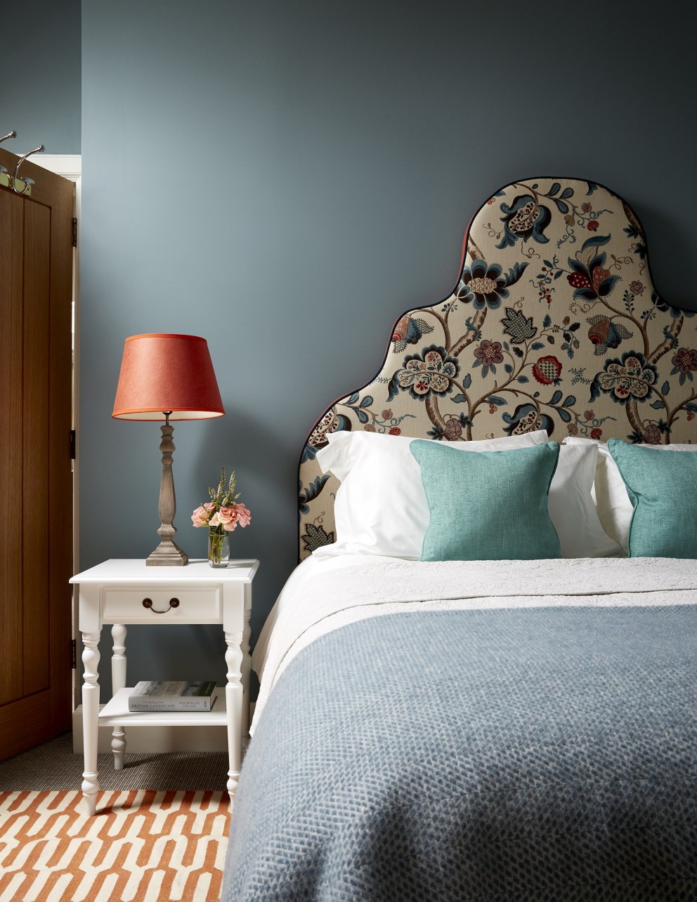 Scottish Holiday Cottages | Blue Bedroom | Interior Designers
