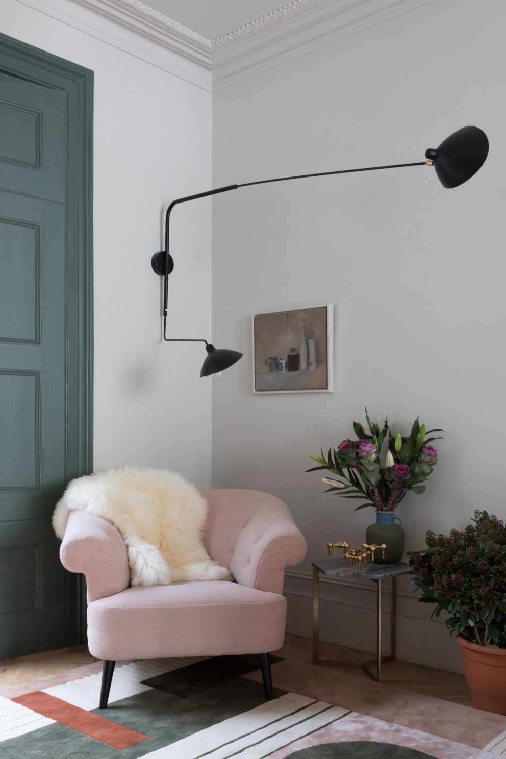 Stoke Newington Family Home | Through Room Living Space Soft Details | Interior Designers