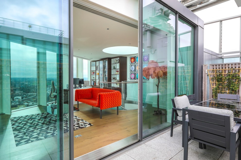 Saffron Square Penthouse | Sky Lounge  | Interior Designers