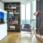 Saffron Square Penthouse | Living Space | Interior Designers