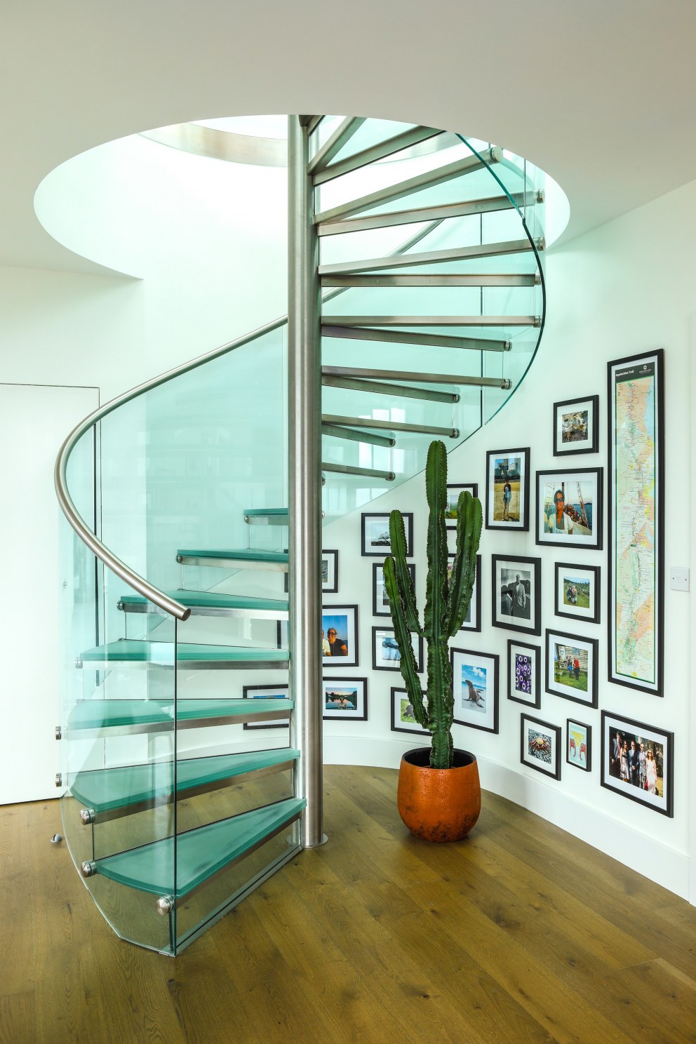Saffron Square Penthouse | Feature Spiral Staircase | Interior Designers