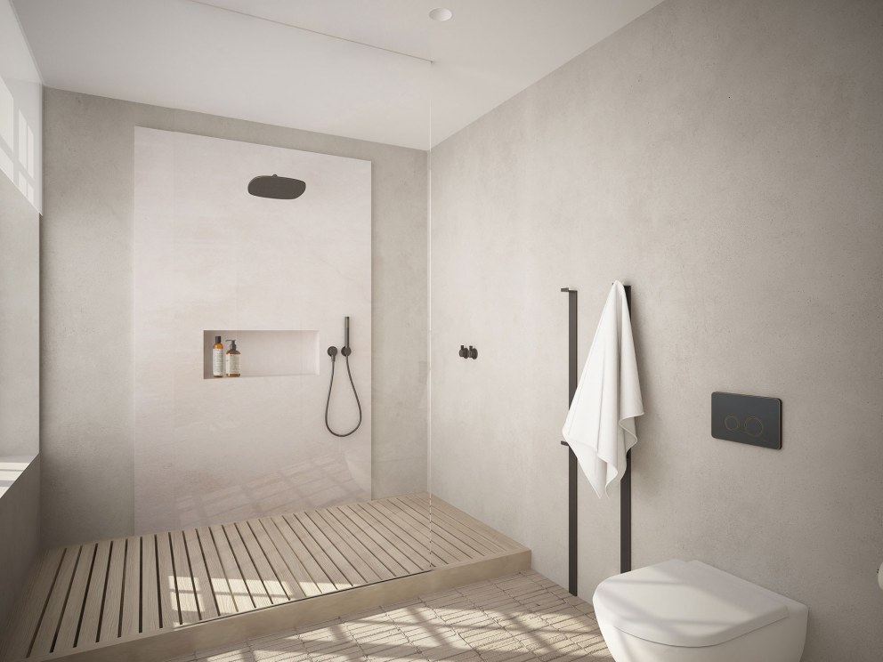 Richmond House | Master En Suite shower | Interior Designers