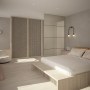 Richmond House | Master Bedroom bed & wardrobes | Interior Designers