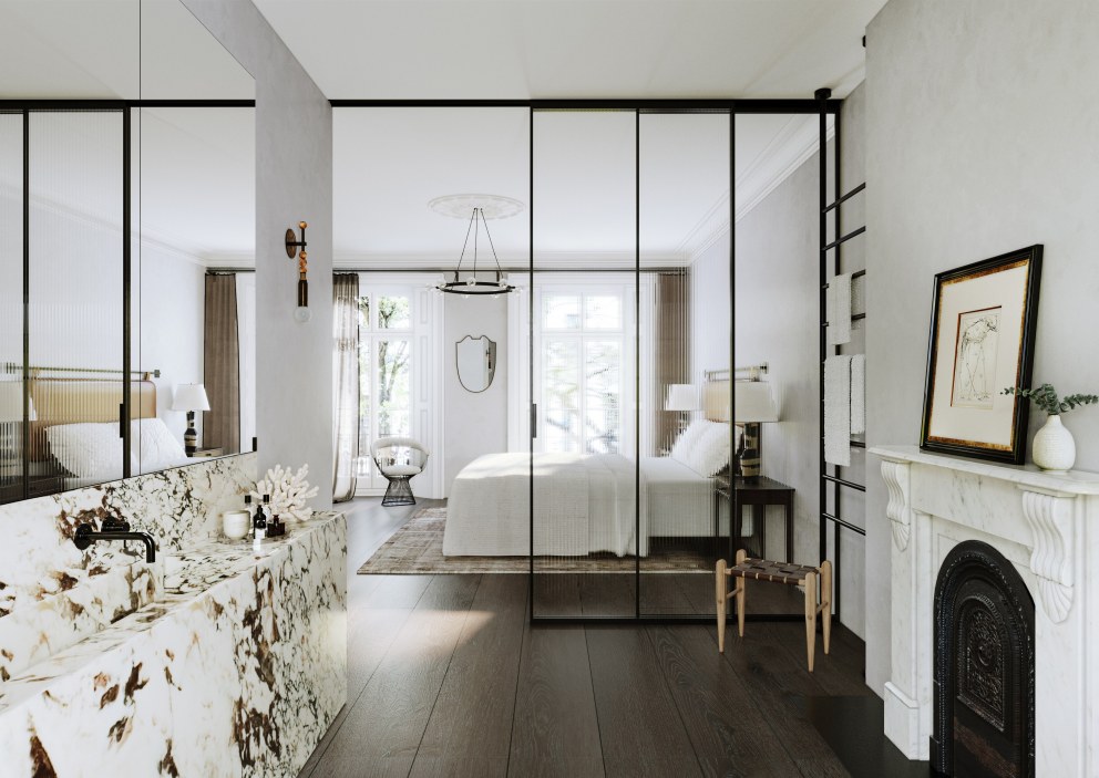 No.29 | Master Bed & Bathroom | Interior Designers