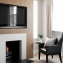Classic Contemporary Living | Fireplace in the Study | Interior Designers
