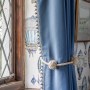 Oxfordshire Country Home | Bedroom Curtain Detail | Interior Designers