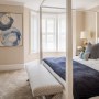 The Villas, Barnes | Guest Bedroom shutters | Interior Designers