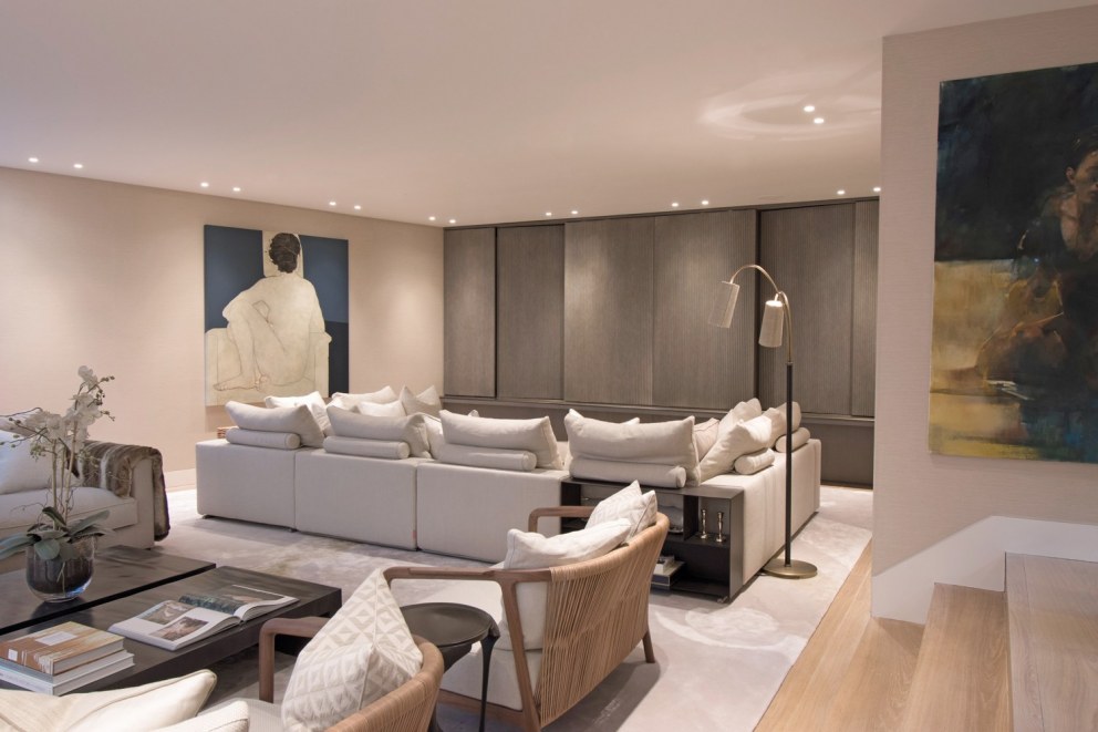MEWS HOUSE IN NOTTING HILL | Basement | Interior Designers