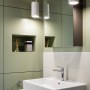 Canary Wharf Apartment | Bathroom | Interior Designers