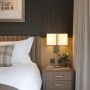 Contemporary Country Guestrooms | Bedside Table Detail | Interior Designers