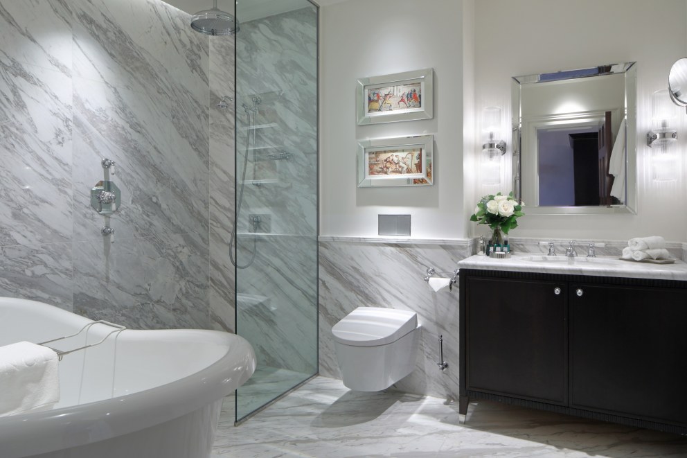 The Langley Guestrooms | Bathroom | Interior Designers