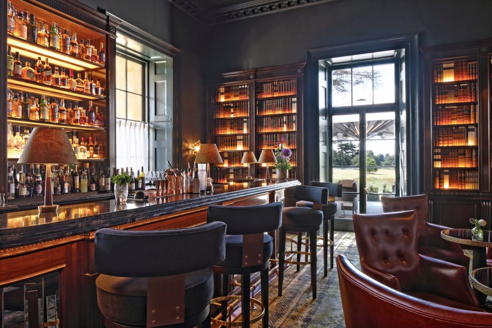 The Langley Hotel | Churchill Bar | Interior Designers