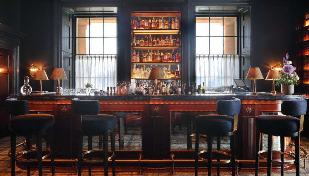 The Langley Hotel | Churchill Bar | Interior Designers