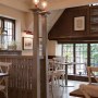 The Plough, Central Oxford | First floor bespoke joinery dividers, all in the Arts & Crafts style | Interior Designers