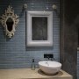 ThirtyEight, Summertown Oxford | Disabled bathroom with bespoke concrete worktop and dark polished plaster walls | Interior Designers