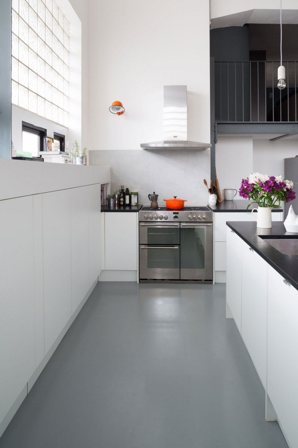 Dehavilland Studios, East London | View of kitchen cabinets and oven | Interior Designers