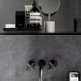 Hedge House | Black Bathroom | Interior Designers