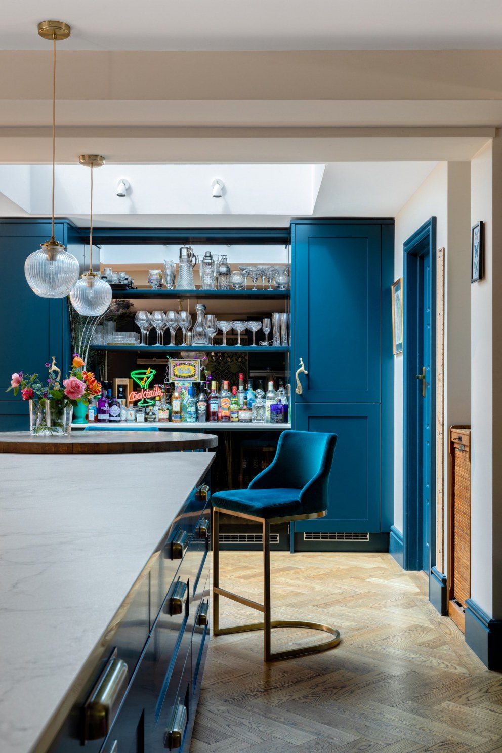 Peacock House | Kitchen Bar | Interior Designers