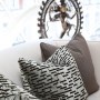 London Triplex Apartment | Reception Room Scatter Cushions | Interior Designers