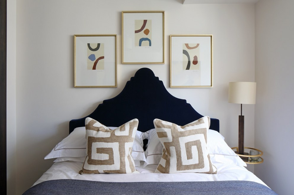 London Triplex Apartment | Guest Bedroom | Interior Designers