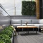 London Triplex Apartment | Outdoor Terrace | Interior Designers