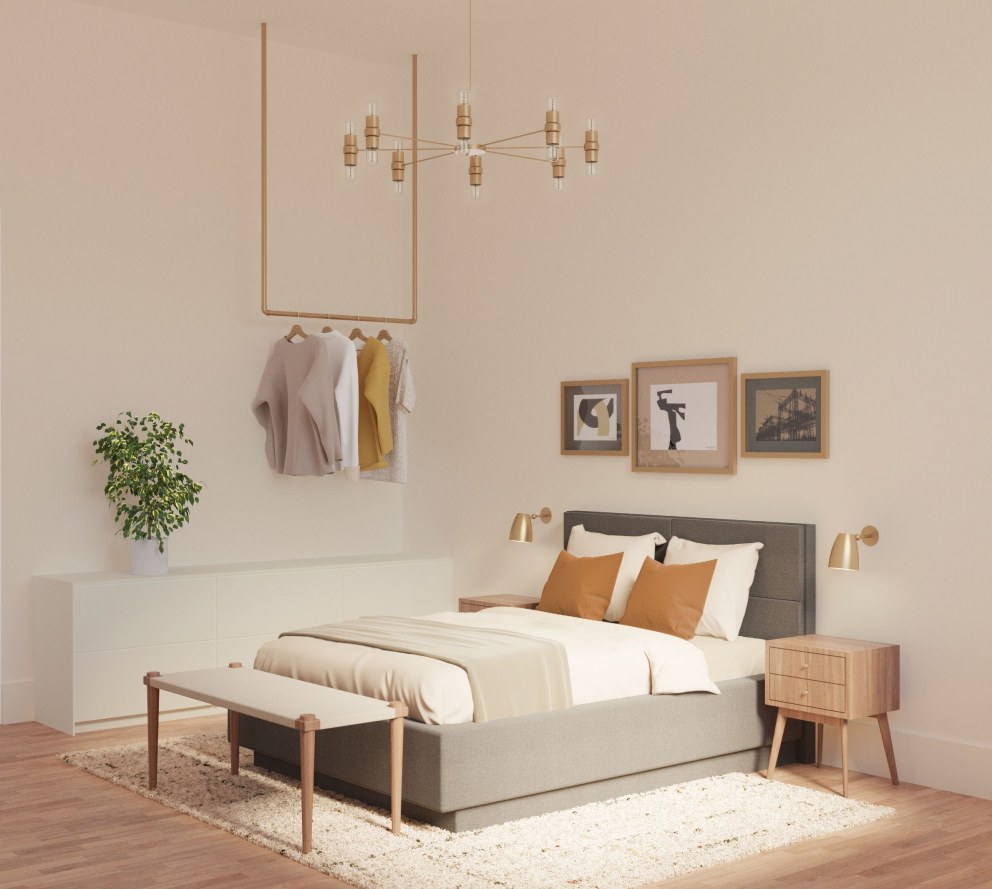 Chiswick, Apartment Redesign | Chiswick Apartment Guest Bedroom Design | Interior Designers
