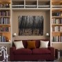 Bachelor's Apartment | Living Room Bookcase | Interior Designers