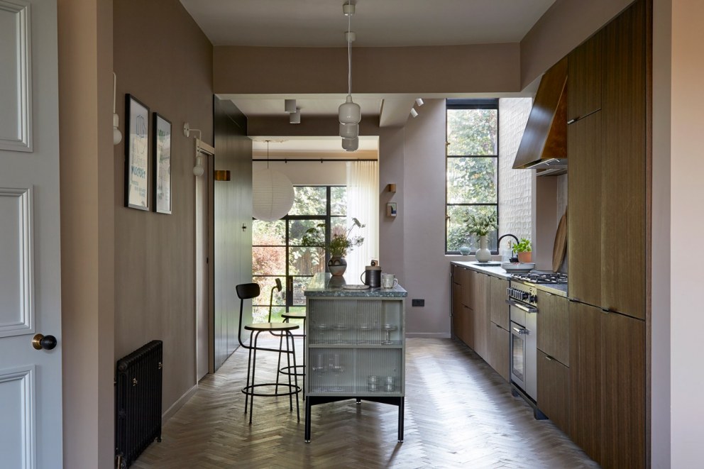 South West London Family Home | The kitchen onto the living space | Interior Designers