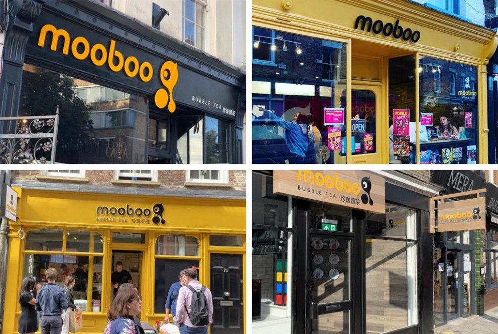 Mooboo Rebrand & Retail Concept | Mooboo around the UK | Interior Designers