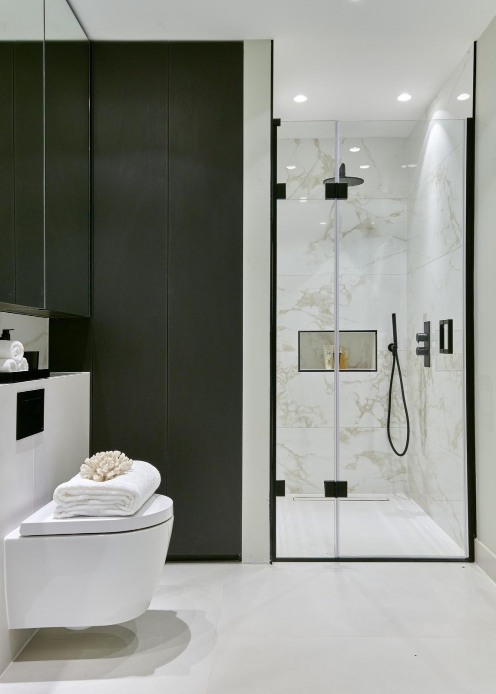 Home gym and entertainment space | Shower room | Interior Designers
