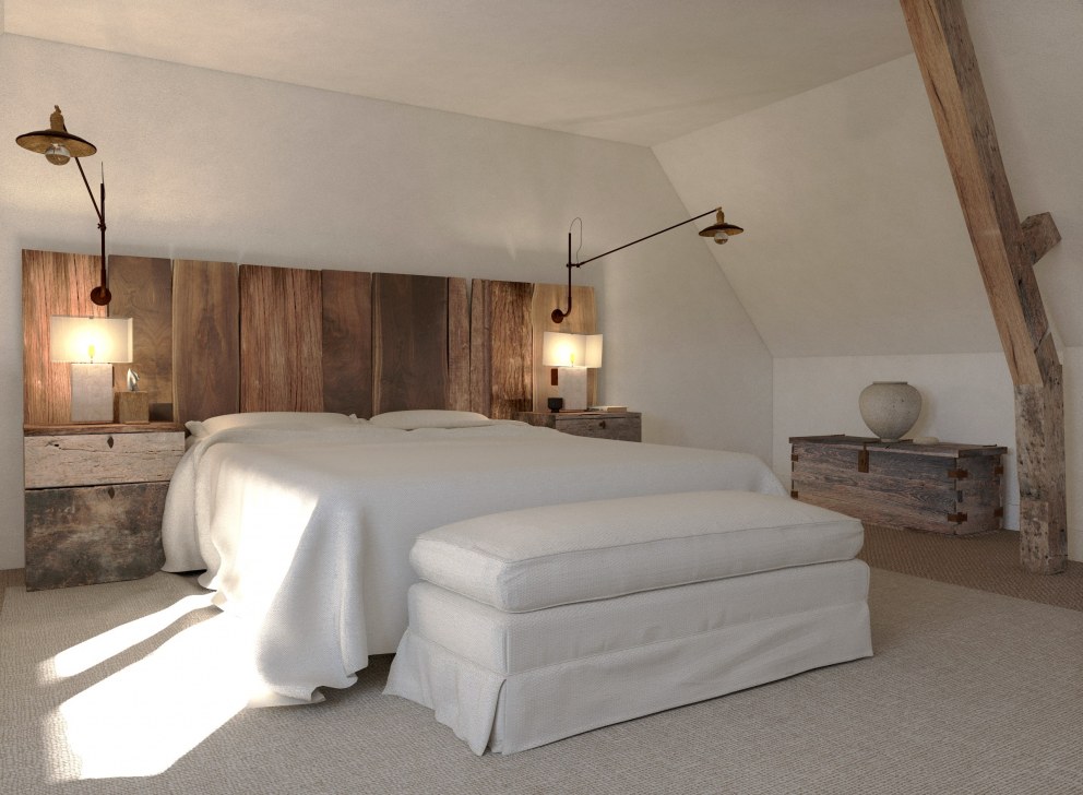 The Stone Barn | Stone Barn Master Bedroom  | Interior Designers