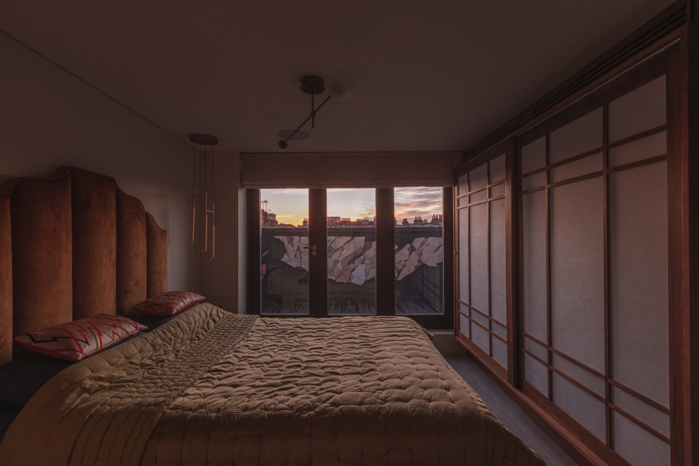 The Artist's Residence | Master Bedroom & Roof Terrace | Interior Designers