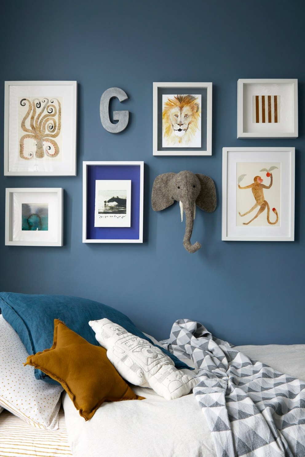 Abbeville, SW4 | Fun Blue Child's Bedroom | Interior Designers
