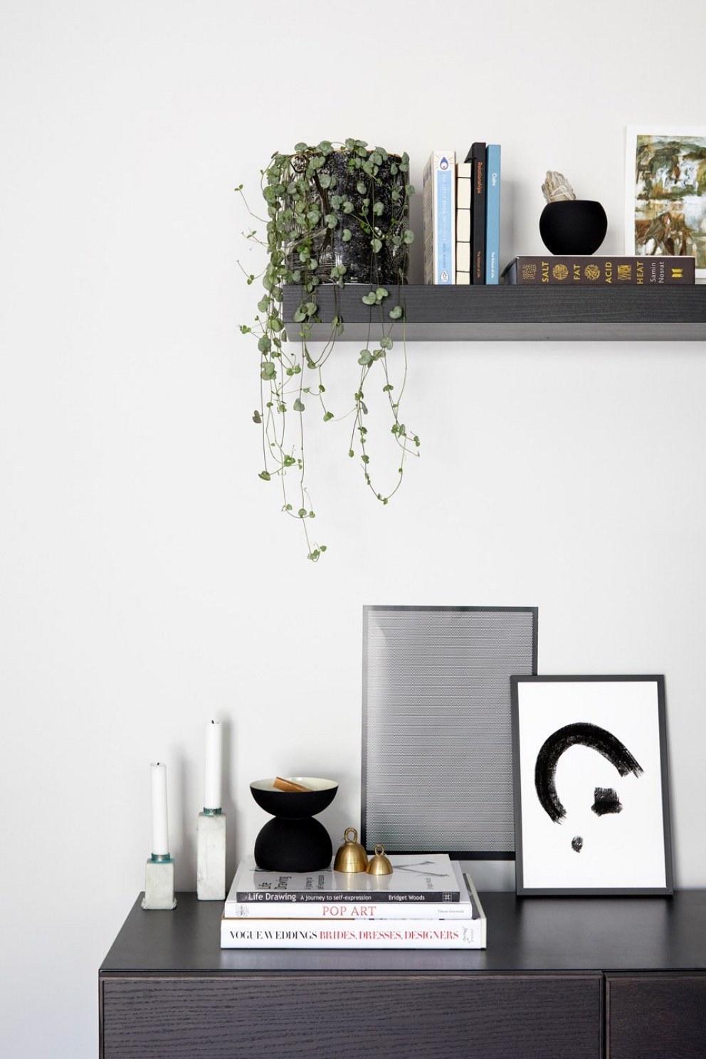 Fortess, NW4 | Shelf styling | Interior Designers