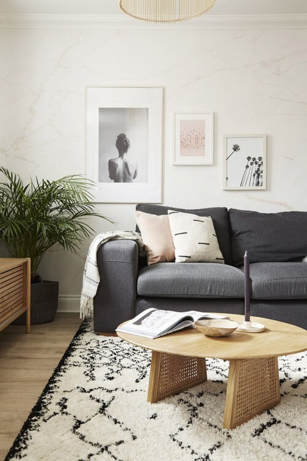 Carshalton | Boho natural living space | Interior Designers