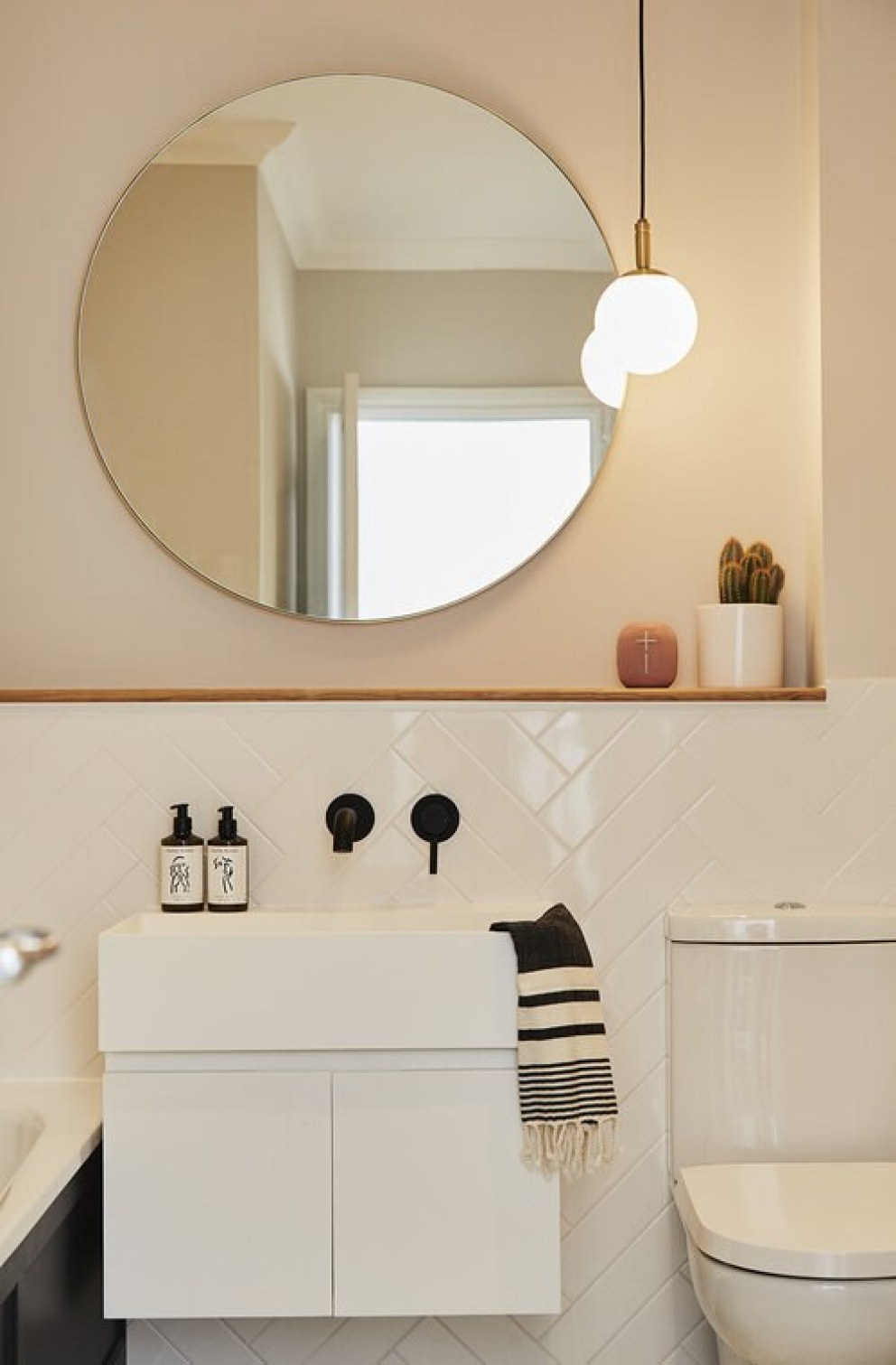 Carshalton | Boho bathroom | Interior Designers