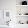 Ramsden Road | Monochrome master bathroom styling | Interior Designers