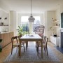 Crouch Hall Maisonette | Scandi victorian maisonette living space | Interior Designers