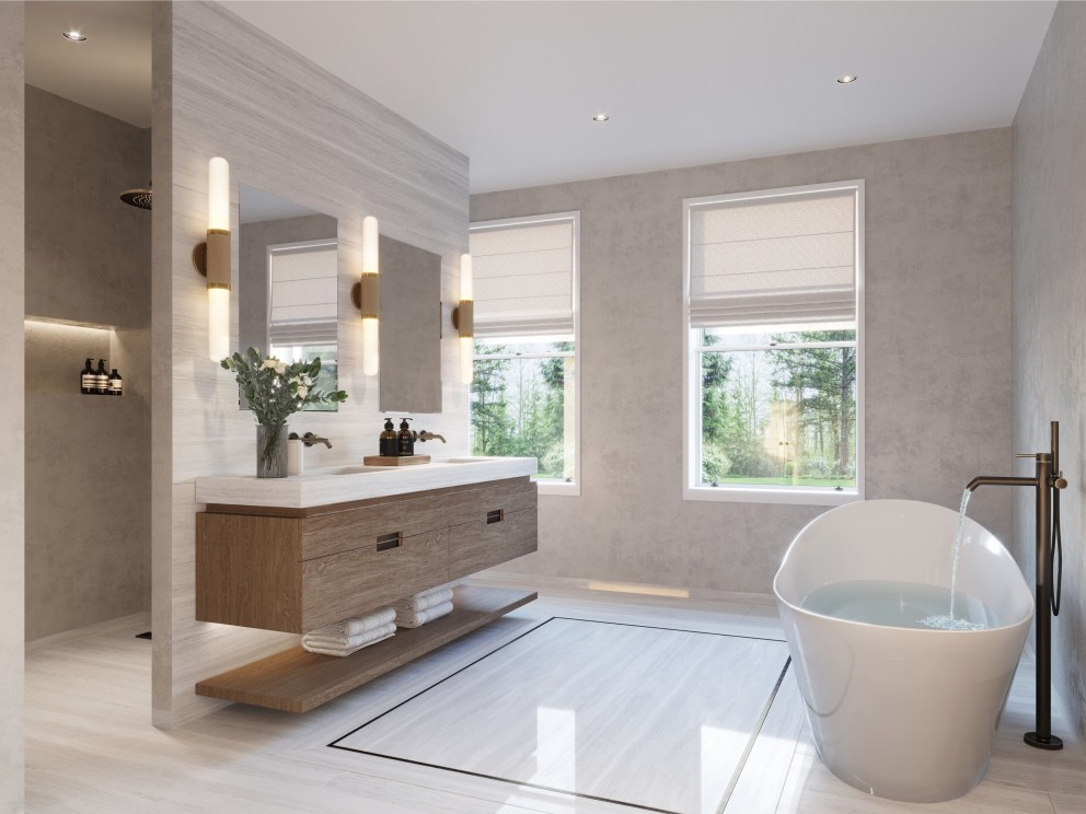  Stunning contemporary Ascot project  | Contemporary master bathroom | Interior Designers