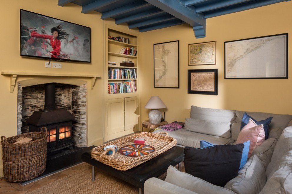 North Cornwall Manor | Family Room | Interior Designers