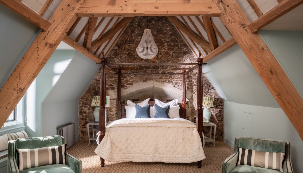 North Cornwall Manor | Master Bedroom | Interior Designers