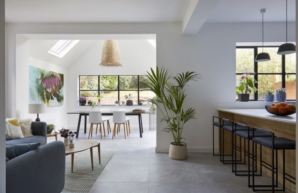 Berkshire family home | Laburnham kitchen & dining area | Interior Designers
