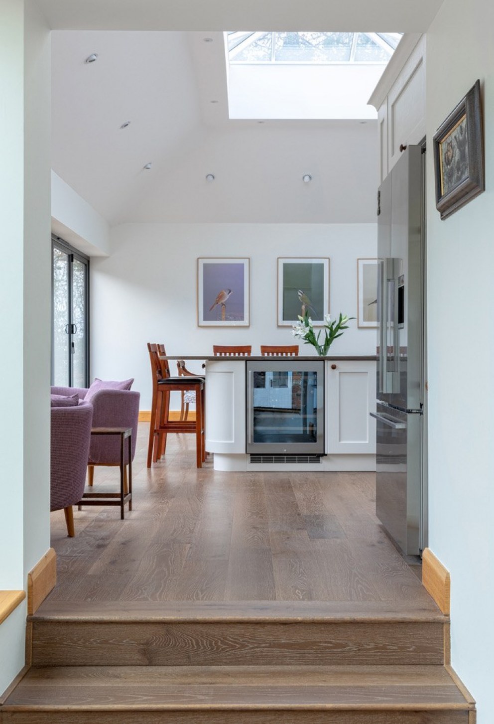 Crowell Hill | Crowell Hill walkway to kitchen | Interior Designers