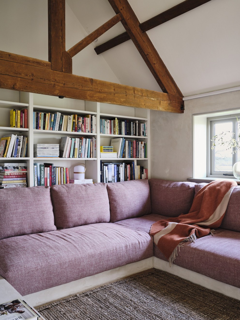 Barn conversion, Kent | Reading nook | Interior Designers